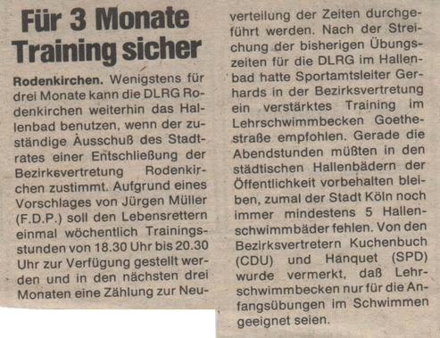 Presseartikel aus dem Jahr 1972