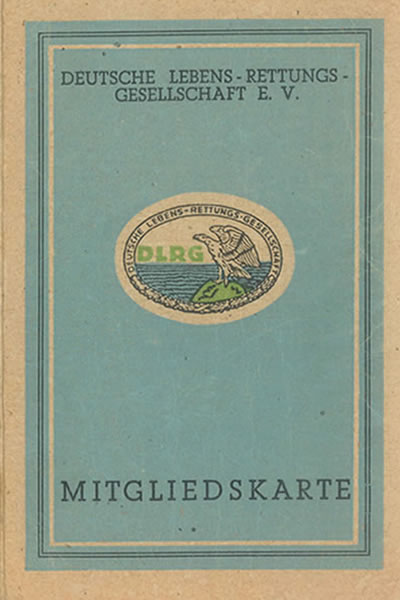 Mitgliedskarte von 1950