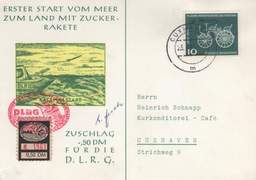 Postkarte von 1961
