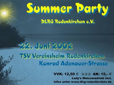 DLRG Summer Party 2002