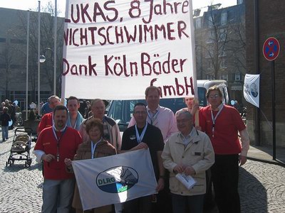 DLRG Rodenkirchen demonstrierte!